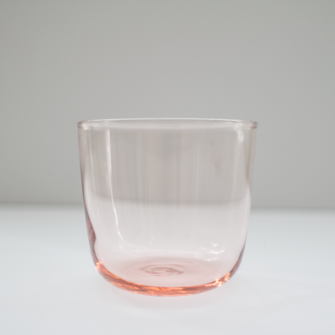 Pale Pink Glass Cups Rental